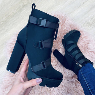 Melodie | Buckled Ankle Boots