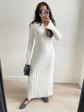 Georgia | Cozy Knit Maxi Dress