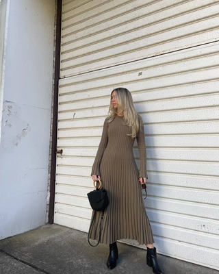 Georgia | Cozy Knit Maxi Dress