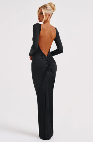 Julie | Backless Maxi Dress