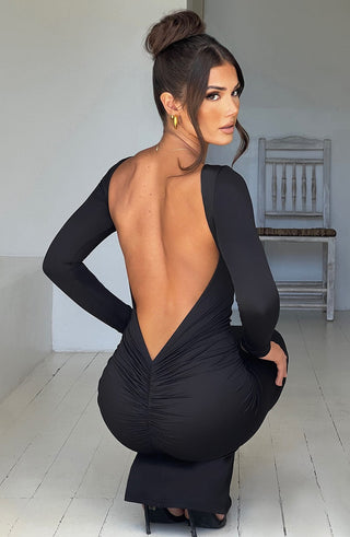 Julie | Backless Maxi Dress